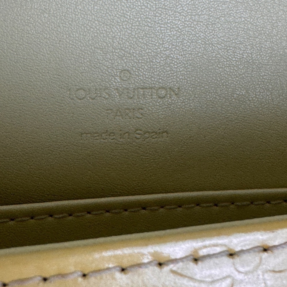 LOUIS VUITTON VERNIS THOMPSON STREET SHOULDER BAG BEIGE/YELLOW - Picture 2 of 16